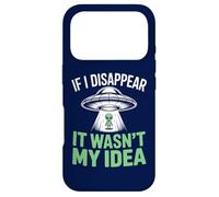 Si Je disparais, ce n'était Pas Mon idée : Un drôle d'enlèvement Extraterrestre Coque pour iPhone 17 Pro