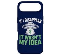 Si Je disparais, ce n'était Pas Mon idée : Un drôle d'enlèvement Extraterrestre Coque pour iPhone Air