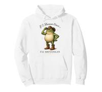Si Je Fais Shenan Une Fois, Je Ferai Shenanigan Funny Frog Sweat à Capuche