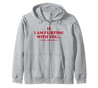 SI Je FLIRTE avec TOI. Veuillez COOPÉRER. Déclaration de l'amoureux Sweat à Capuche