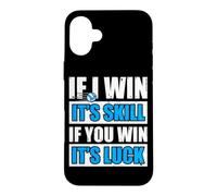 Si Je gagne, C'est du Volley-Ball Amusant Coque pour iPhone 16 Plus