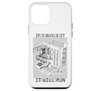 Si Je Le construis, Funny PC Builder Computer Code Gamer fonctionnera Coque pour iPhone 12 Mini