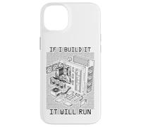 Si Je Le construis, Funny PC Builder Computer Code Gamer fonctionnera Coque pour iPhone 14 Plus