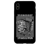 Si Je Le construis, Funny PC Builder Computer Code Gamer fonctionnera Coque pour iPhone XS Max
