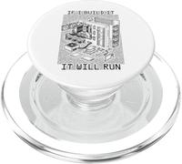 Si Je Le construis, Funny PC Builder Computer Code Gamer fonctionnera PopSockets PopGrip pour MagSafe