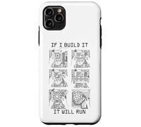 Si Je Le construis, il fonctionnera avec Funny PC Builder Computer Nerd Gamer Coque pour iPhone 11 Pro Max