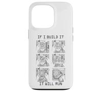 Si Je Le construis, il fonctionnera avec Funny PC Builder Computer Nerd Gamer Coque pour iPhone 13 Pro
