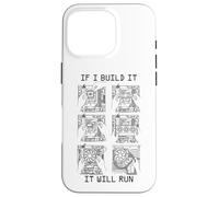Si Je Le construis, il fonctionnera avec Funny PC Builder Computer Nerd Gamer Coque pour iPhone 16 Pro