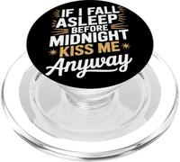 Si je m'endors, embrasse-moi quand même NYE PopSockets PopGrip pour MagSafe