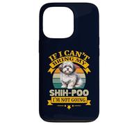Si Je ne Peux Pas amener Mon Chien Shih-Poo, Je ne deviens Pas drôle de propriétaire Coque pour iPhone 13 Pro