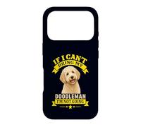 Si Je ne Peux Pas amener Mon doodleman, Je ne Vais Pas Devenir Un propriétaire de Chien drôle Coque pour iPhone 17 Pro