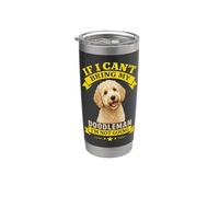 Si je ne peux pas amener mon doodleman, je ne vais pas devenir un propriétaire de chien drôle Gobelet isotherme en acier inoxydable double paroi