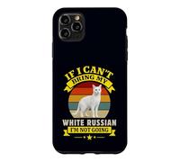 Si Je ne Peux Pas Apporter Mon Blanc Russe, Je ne deviendrai Pas propriétaire d'un Chat Coque pour iPhone 11 Pro Max