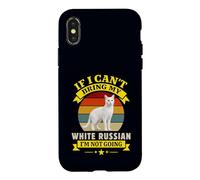 Si Je ne Peux Pas Apporter Mon Blanc Russe, Je ne deviendrai Pas propriétaire d'un Chat Coque pour iPhone X/XS