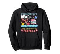 Si Je pouvais trouver Un Moyen de Lire Knit at That That Un Jour de ma Vie Sweat à Capuche
