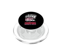 Si Je suis bourré, C'est la faute de Mon ami Campeur PopSockets PopGrip pour MagSafe