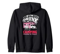 Si Je suis bourré, C'est la faute de Mon ami Campeur Sweat à Capuche