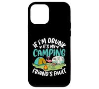 Si Je suis bourré, C'est la faute de Mon ami de Camping Coque pour iPhone 12 Mini