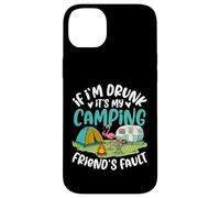 Si Je suis bourré, C'est la faute de Mon ami de Camping Coque pour iPhone 14 Plus