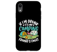 Si Je suis bourré, C'est la faute de Mon ami de Camping Coque pour iPhone XR