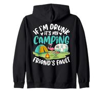 Si Je suis bourré, C'est la faute de Mon ami de Camping Sweat à Capuche