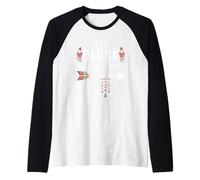 Si Je suis bourrée, C'est de sa faute Feathers Boho Funny Best Friends Manche Raglan