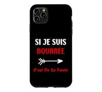 Si Je suis bourrée Femme Soirée Alcool Humour Apéro Duo Coque pour iPhone 11 Pro Max
