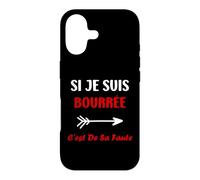 Si Je suis bourrée Femme Soirée Alcool Humour Apéro Duo Coque pour iPhone 17