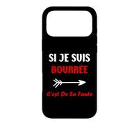 Si Je suis bourrée Femme Soirée Alcool Humour Apéro Duo Coque pour iPhone 17 Pro Max