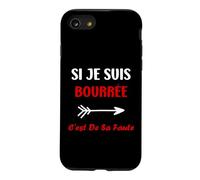 Si Je suis bourrée Femme Soirée Alcool Humour Apéro Duo Coque pour iPhone SE (2020) / 7/8