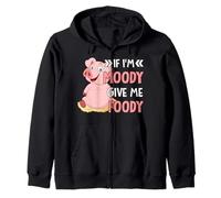 Si Je suis de Mauvaise Humeur, Donne-Moi à Manger Sweat à Capuche