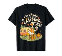 Si Je suis Ivre, C'est la faute de Mes Amis du Camping Funny T-Shirt