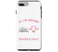 Si Je suis Ivre, C'est la faute de Mon ami de Camping Coque pour iPhone 7 Plus/8 Plus
