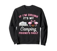Si Je suis Ivre, C'est la faute de Mon ami de Camping Sweatshirt
