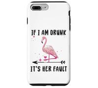 Si Je suis Ivre, C'est sa faute, fête de Mariage Amusante Entre célibataires Coque pour iPhone 7 Plus/8 Plus