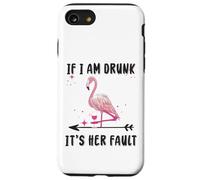 Si Je suis Ivre, C'est sa faute, fête de Mariage Amusante Entre célibataires Coque pour iPhone SE (2020) / 7/8