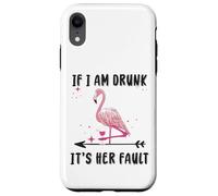 Si Je suis Ivre, C'est sa faute, fête de Mariage Amusante Entre célibataires Coque pour iPhone XR