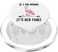 Si Je suis Ivre, C'est sa faute, fête de Mariage Amusante Entre célibataires PopSockets PopGrip pour MagSafe