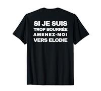 si je suis trop bourré duo couple humour duo1 T-Shirt