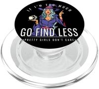 Si Je suis trop, Trouvez Moins de sorcière Qui détient Un crâne PopSockets PopGrip pour MagSafe
