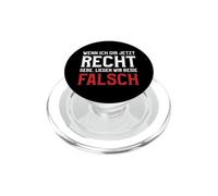 Si Je Vous Donne Droit Maintenant, Nous ne Sommes Pas Les Deux trompes PopSockets PopGrip pour MagSafe