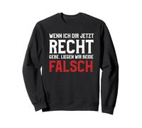 Si Je Vous Donne Droit Maintenant, Nous ne Sommes Pas Les Deux trompes Sweatshirt