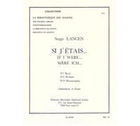 Si J'etais-N07 Bach/N08 Brahms N09 Moussorsky / Recueil