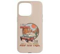 Si j'étais Un Cowboy, scène Western rétro Sauvage et Libre Coque pour iPhone 15 Pro Max