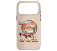 Si j'étais Un Cowboy, scène Western rétro Sauvage et Libre Coque pour iPhone 17 Pro Max