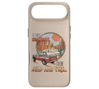 Si j'étais Un Cowboy, scène Western rétro Sauvage et Libre Coque pour iPhone Air