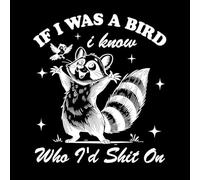 Si j'étais un stylo à bille, je saurais qui est sur le raton laveur Stickers gravés 54.6x61.6cm Embellissement mural Blanc