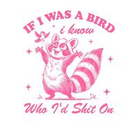 Si j'étais un stylo à bille, je saurais qui est sur le raton laveur Stickers muraux 54.6x61.6cm Décoration de magasin Rose