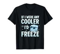 Si j'étais Une glacière, Je congèlerais Ice Block Pun T-Shirt