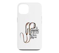 Si la Musique est la Nourriture de l'amour, jouez au Casque Coque pour iPhone 13